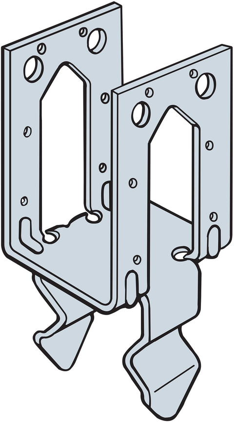 Simpson Strong-Tie PB Galvanized Non-Standoff Post Base for 4x4 (Pack of 10)
