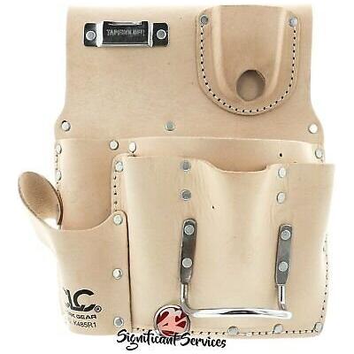 Custom Leathercraft - DW-109 CLC K485R1 Standard Drywaller's Tool Pouch, Chrome-
