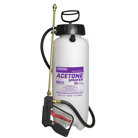 Chapin Industrial Acetone Sprayer Dyes 3 Gallon White Replacement OEM Durable