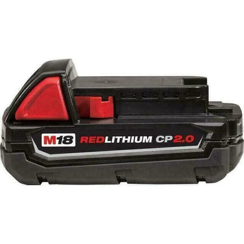 New Milwaukee 48-11-1820 M18 RED LITHIUM Li-Ion CP 2.0 Ah Compact Battery