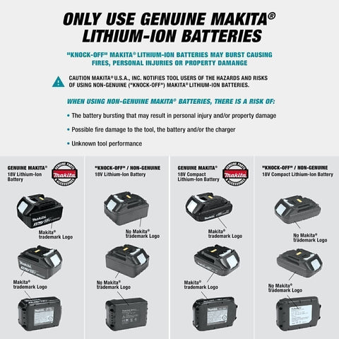 Makita XAG04Z 18V 4 1/2" 5" Brushless Cordless Battery Cut Off Angle Grinder
