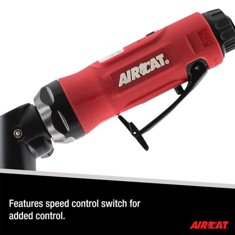 AIRCAT 6295 .6 HP, 115° Angle Die Grinder with Spindle Lock