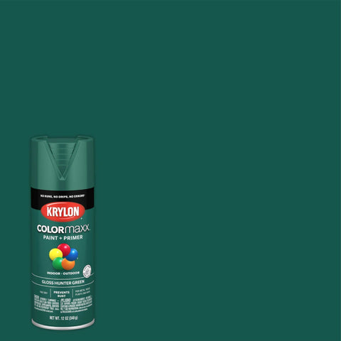 Krylon K05523007 COLORmaxx Spray Paint and Primer for Indoor/Outdoor Use, Gloss