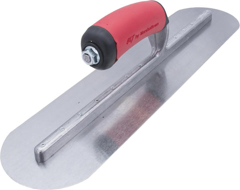 Marshalltown FTFR379R QLT Fully Rounded Concrete Finishing Trowel 18 x 5 in
