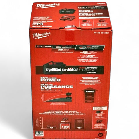 Milwaukee 48-59-1813GB M18 REDLITHIUM Forge HD 12.0 HIGH OUTPUT Battery Charger