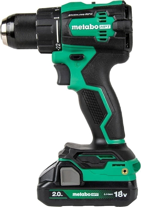 Metabo HPT DS18DEXM 18V MultiVolt Brushless Drill Driver w/ 2 Batteries New NIB