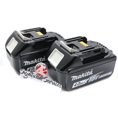 Makita Genuine BL1840B-2 LXT Lithium-Ion Battery 2-Pack 18V 4.0Ah Battery Kit