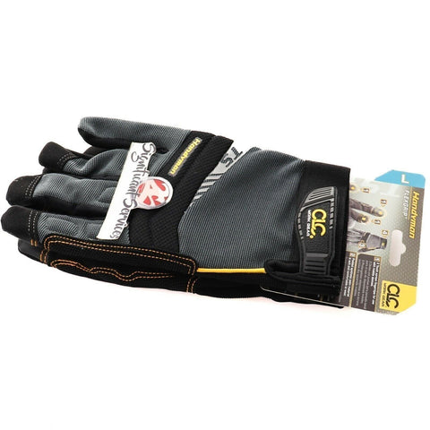 CLC 125L Handyman Flex Grip Work Gloves, Shrink Resistant, Improved Large