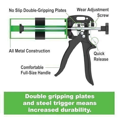 ALBION B26T600 600 Series B-Line Manual Multi-Component Cartridge Caulk Gun