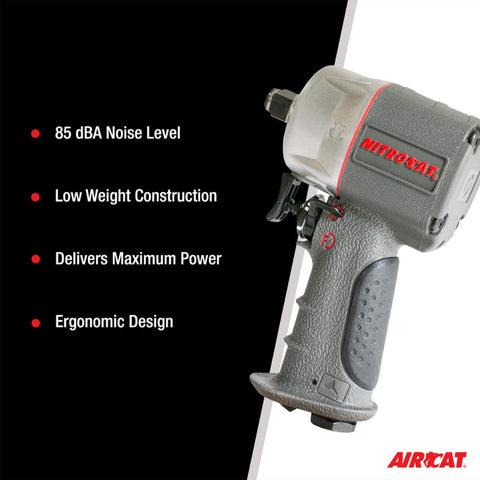 AIRCAT 1056-XL 1/2" Nitrocat Composite Compact Impact Wrench