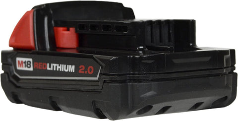 Milwaukee 48-59-1812 12V/18V Battery Charger and (2) 48-11-1820 18V 2.0Ah Batter