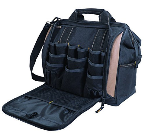 CLC Custom Leathercraft 1537 Multi-Compartment Tool Carrier 30 Pocket 13 in.