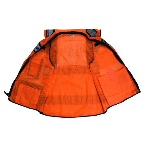 Radians SV65-2ZOM-XL Industrial Safety Vest, Orange, X-Large
