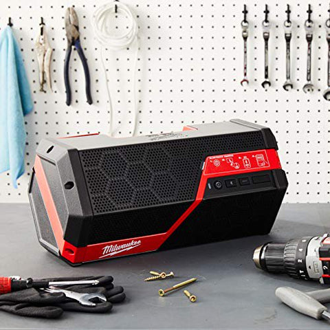 Milwaukee Tool 2891-20 M18/M12 Lithium-Ion Cordless Wireless Jobsite Speaker