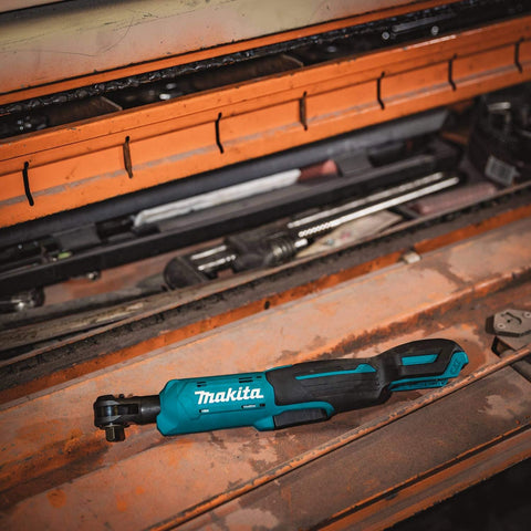 Makita RW01Z 12V max CXT® Lithium-Ion Cordless 3/8" / 1/4" Sq. Drive Ratchet, Tool Only
