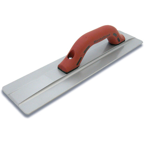 MARSHALLTOWN 742D The Hog" Magnesium Hand Float, 24 x 3 3/4 Inch Wide Blade Covers More Surface Area, DuraSoft Handle, Made in the USA