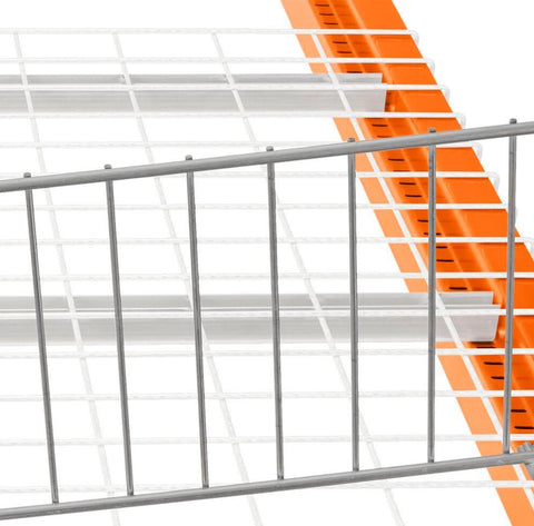 Global Industrial 46"D X 18"H Pallet Rack Wire Deck Divider