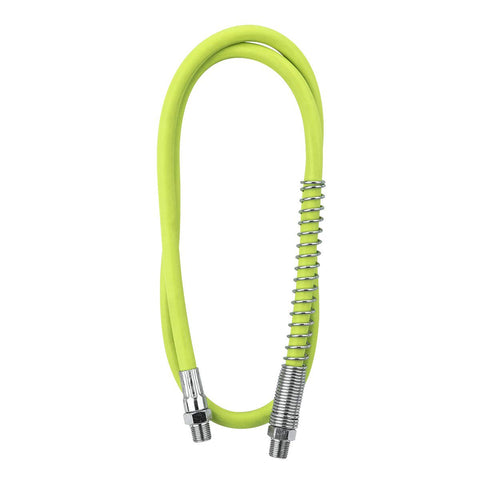 Flexzilla L2965FZSP Grease Hose 1/8In X 36 inch 1/8In MNPT Ends Spring Guard