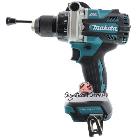 New Makita XPH14Z 18V Li‑Ion Brushless 1/2" Hammer Driver Drill 4.0 Ah Battery