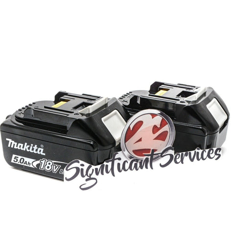 Makita XVJ03Z 18V 18 Volt LXT Li-Ion Jigsaw Cordless BL1850B 5.0 Ah Batteries