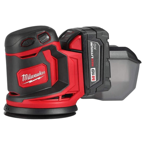 Milwaukee 2648-21 M18 Lithium ion Random Orbit Sander 5.0 Ah Battery Kit