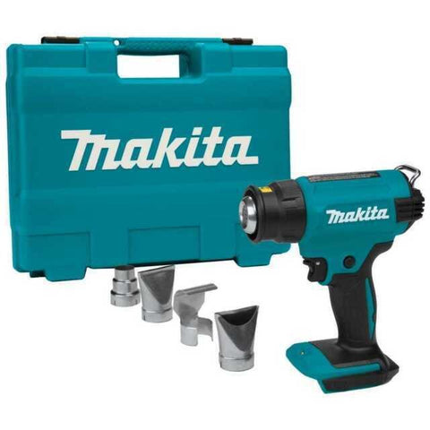 Makita XGH01ZK 18V LXT Li-Ion Cordless Battery Heat Gun 4 Attachments