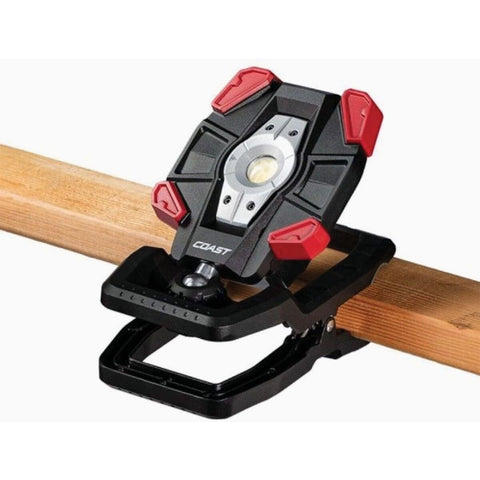 Coast CL20R 1750 Lumen Rechargeable Dual Power Rotating LED Magnetic Clamp Light