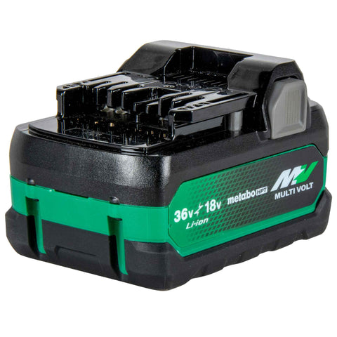 Metabo HPT 380083M 18V/36V MultiVolt Battery 2.5Ah 5.0Ah 4-Stage Fuel Gauge