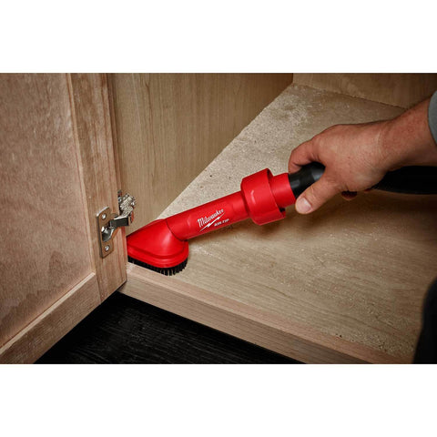 Milwaukee 49-90-2038 Air-Tip Shop Vac Rotating Corner Brush Wet/Dry Vac Brush