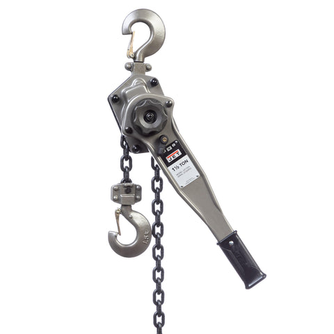 JET 287700 JLP-150A-5SH, 1-1/2-Ton Chain Hoist, 5' Lift, and Shipyard Hooks