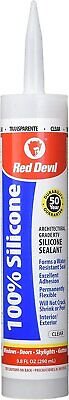 Red Devil 0816 100% Silicone Sealant Architectural Grade, Silicone...