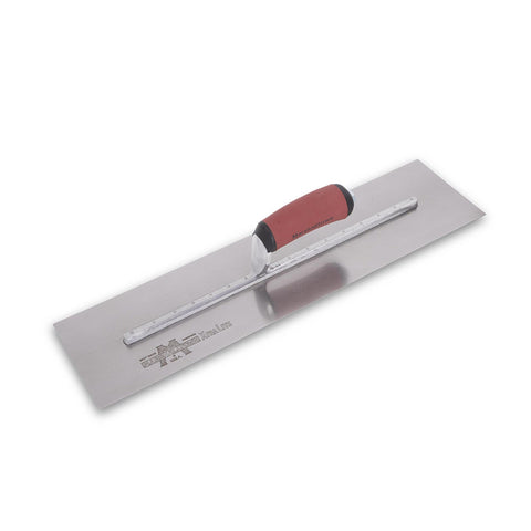 MARSHALLTOWN MXS225D Finishing Trowels, DuraSoft Handle Material, 127mm Width, Curved Handle Style, High Carbon Steel Blade Material, 559mm Length, Made in The USA