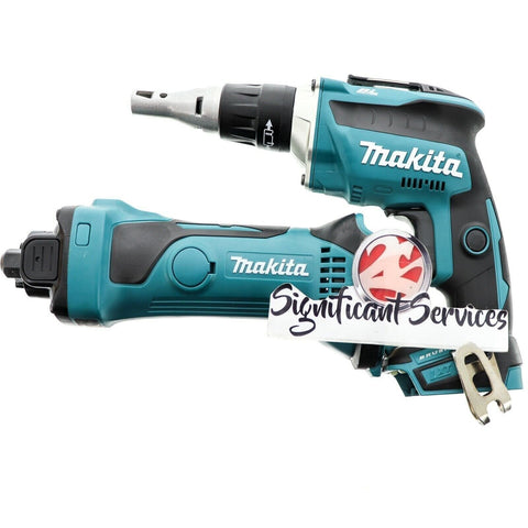 Makita XSF03Z LXT Cordless Brushless Li-ion Drywall Driver Gun XOC01Z Cut Out