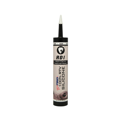 Red Devil 08166I RTV Industrial Grade Silicone Sealant Black 10.1 fl oz Cartridge