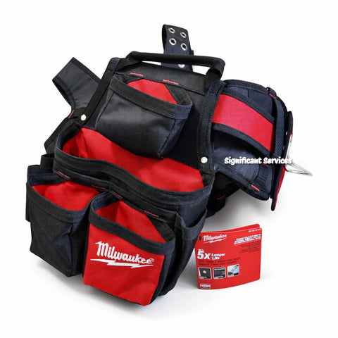 Milwaukee 48-22-8120 Contractor Work Belt with Suspension Rig Tool Belt System