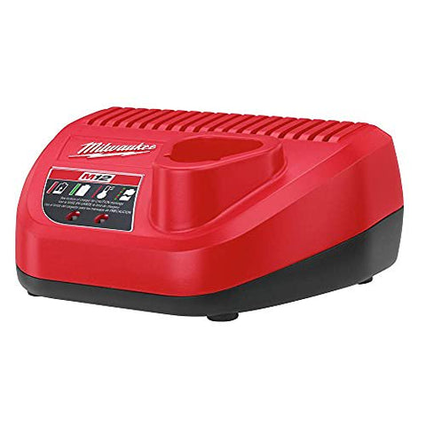 Milwaukee 2552-22 M12 FUEL Brushless Lithium-Ion 1/4 in. Cordless Stubby Impact Wrench Kit with (1) 2 Ah and (1) 4 Ah Batteries