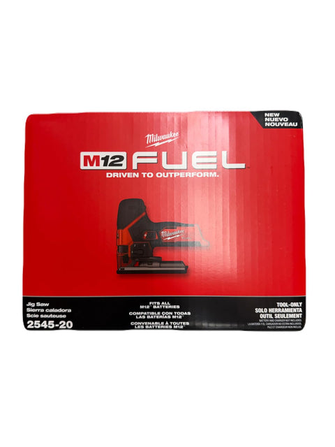 Milwaukee 2545-20 M12 FUEL 12 Volt Brushless Cordless Jig Saw Tool Only