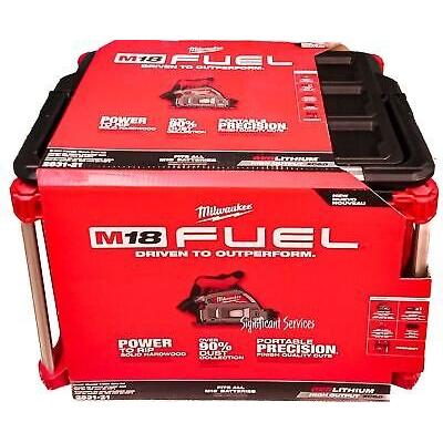 Milwaukee 2831-21 M18 FUEL 18V 6-1/2" 6.0 Ah Cordless Li-Ion Plunge Track Saw...