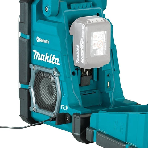Makita XRM10 18V LXT 12V CXT Cordless Corded Job Site Charger Bluetooth Radio