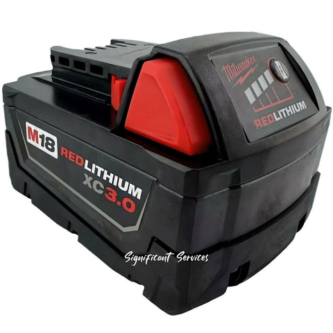 Milwaukee 2880-20 18V 4.5''/5'' Angle Grinder Paddle Switch 3.0 Ah Battery