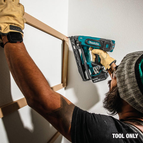 Makita XNB08Z 18V LXT Brushless Cordless 2-1/2 in 15 Ga Angled Finish Nailer