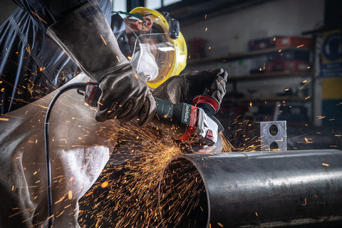 Metabo 6-Inch Angle Grinder, 14.5 Amp, 9,600 RPM, Electronics, Non-locking...