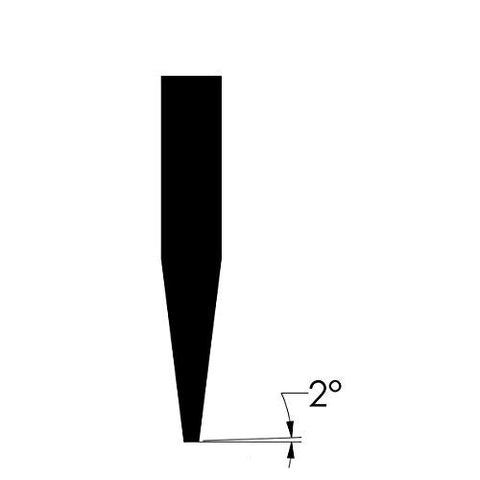 Bon Tool 11-201 Stone Pitching Chisel 2 In x 7 In Forged Steel Masonry Tool
