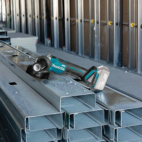 Makita XAG11Z 18V LXT Lithium-Ion Brushless Cordless 4-1/2” / 5" Paddle Switch Cut-Off/Angle Grinder with Electric Brake