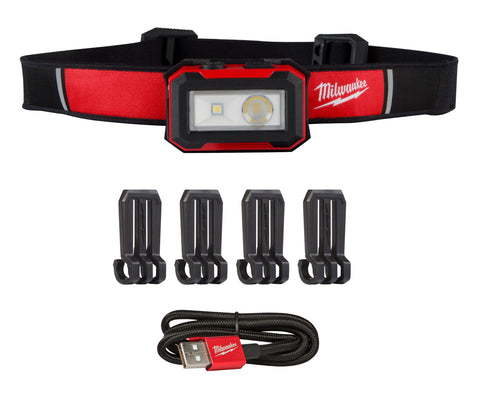Milwaukee 2012R Rechargeable LED Magnetic Work Task Light 2 ft Heavy Duty Cable