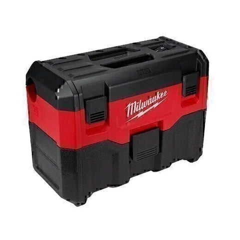 Milwaukee M18 2 Gal. 18-Volt Lithium-ion Cordless Wet/Dry Vacuum (Tool-Only), 2.8 Amp Motor, Lightweight, Tool-Box Style for Effortless Transport and Storage
