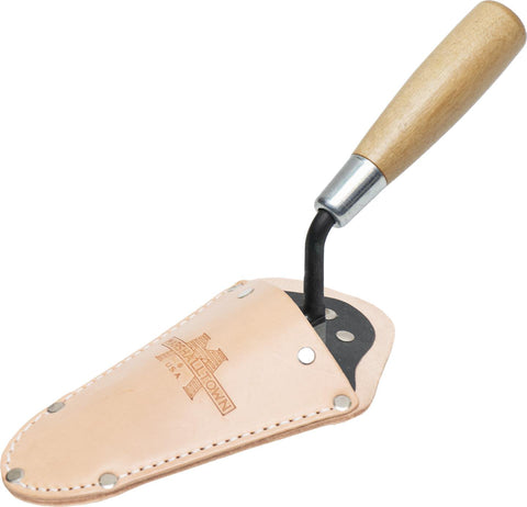 Marshalltown ATH50S Archaeology Pointing Trowel 5 x 2-1/2" Steel Leather Holster
