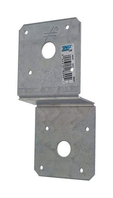 Simpson Strong Tie DJT14Z DJT 14-Gauge ZMAX Galvanized Deck Joist Tie for 2X...