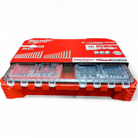 Milwaukee 48-22-9485 30PC Metric SAE Combination Wrench Set PACKOUT Organizer