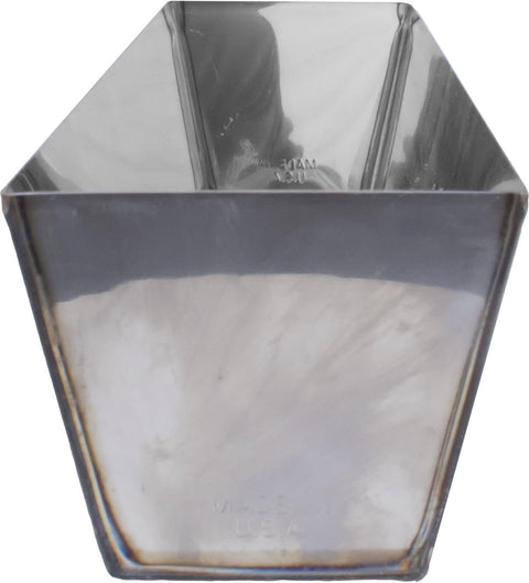 Marshalltown 6397 Heli-Arc Mud Pan 18" Heavy Gauge Stainless Steel Welded Corner